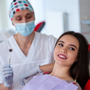 satisfied dental patient