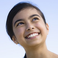 Smiling little girl