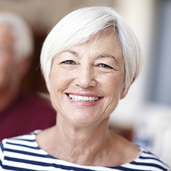 Senior woman with beautiful smile