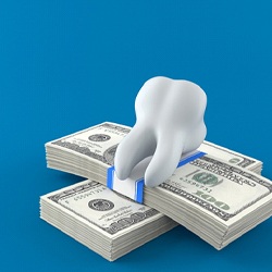 Tooth on top of money in Homer Glen