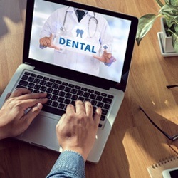 dental insurance on computer