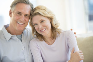 portrait of a smiling couple 